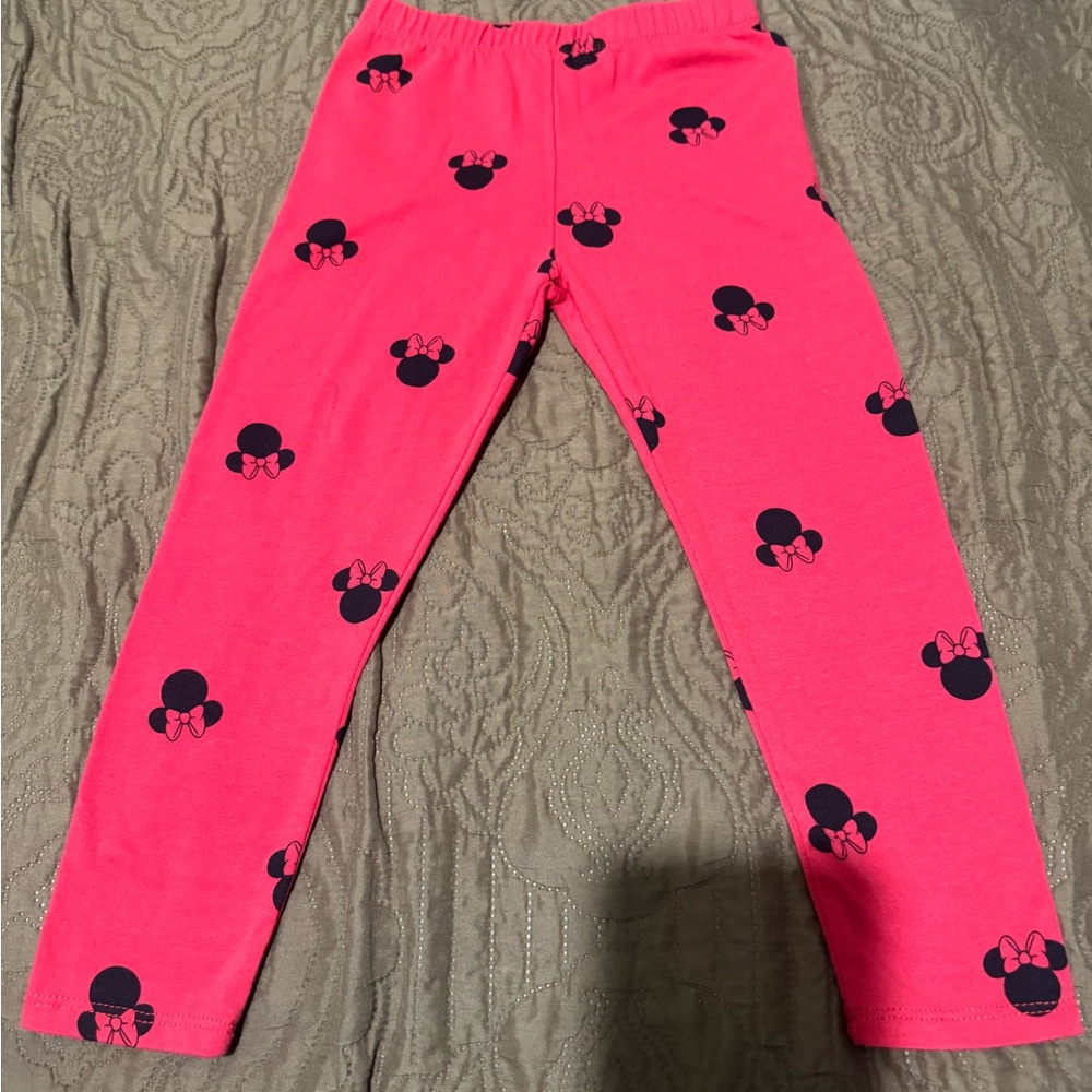 Disney Red Minnie Mouse Leggings